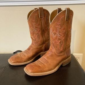 Justin men’s Bent Rail Square Toe Western Boots